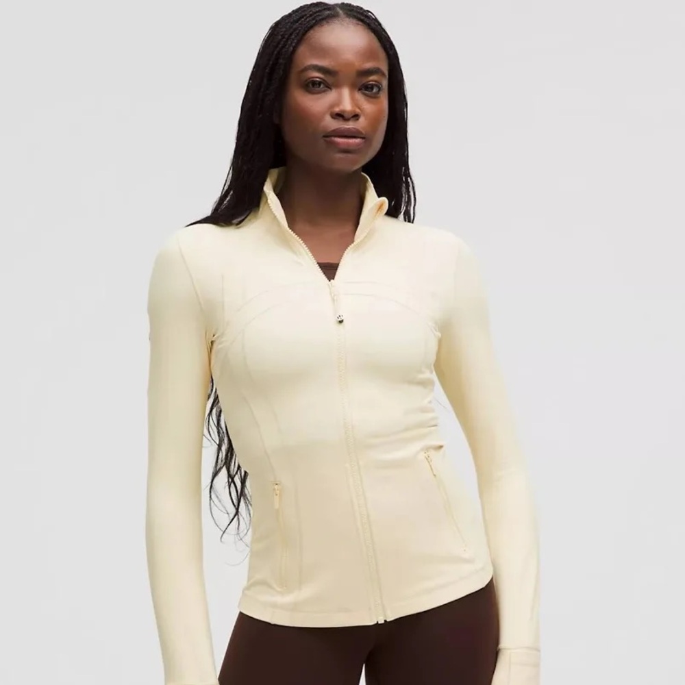 Lululemon Define Jacket- Buttercream (Full Length)